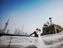 上海婚紗攝影作品,光影中的愛情故事